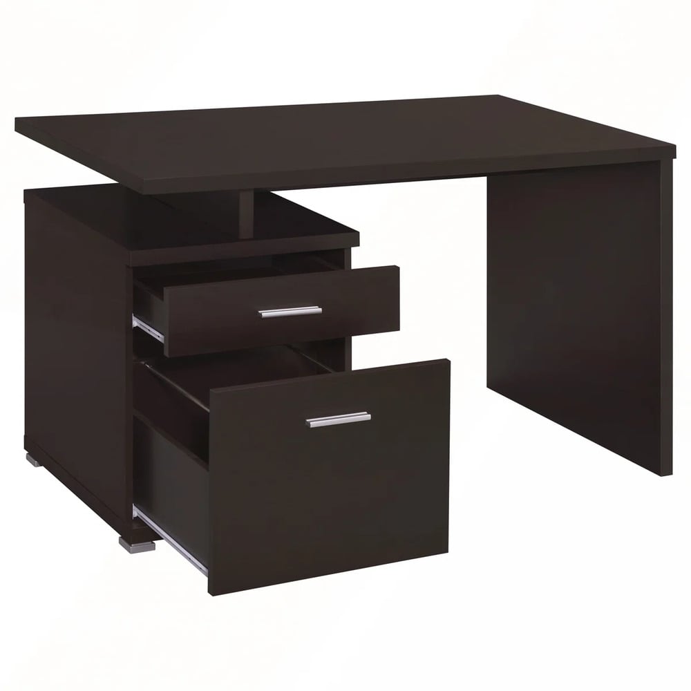 ESCRITORIO MODERNO RAYO CHOCOLATE RYR MUEBLES - 2