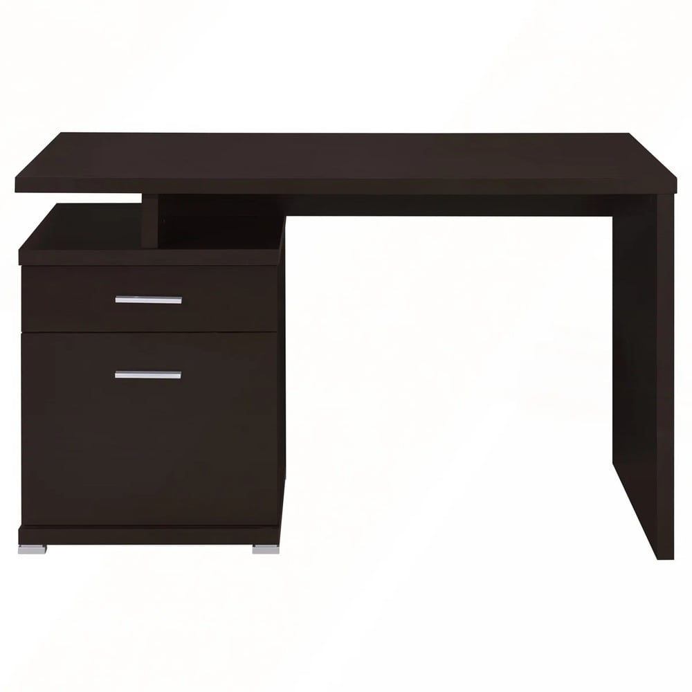 ESCRITORIO MODERNO RAYO CHOCOLATE RYR MUEBLES - 3