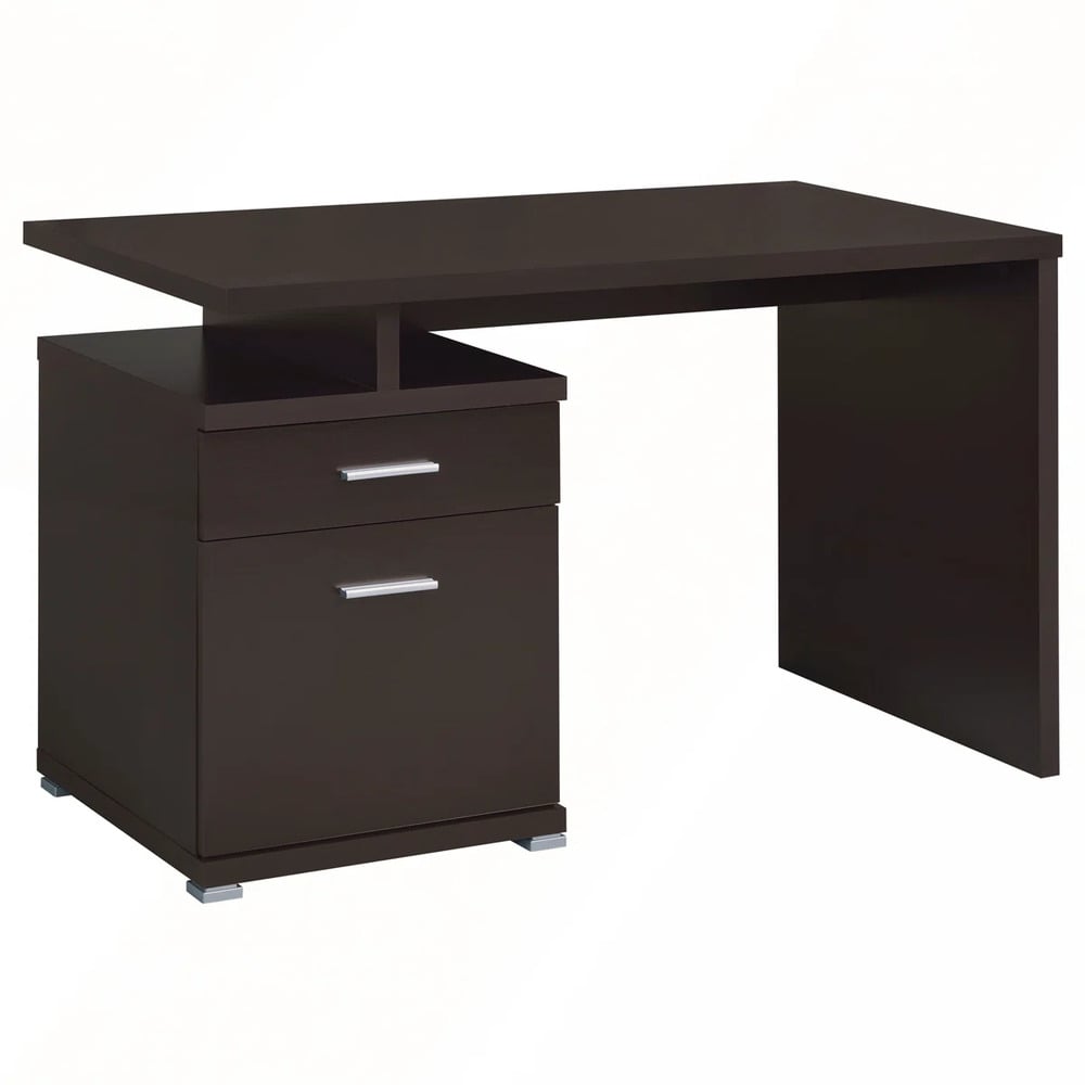 ESCRITORIO MODERNO RAYO CHOCOLATE RYR MUEBLES - 4