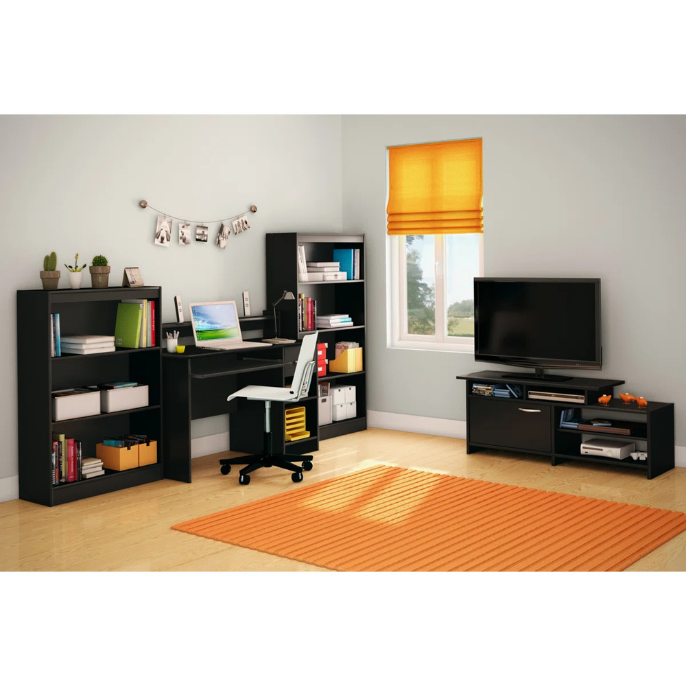 ESCRITORIO MODERNO DAG NEGRO RYR MUEBLES - 3