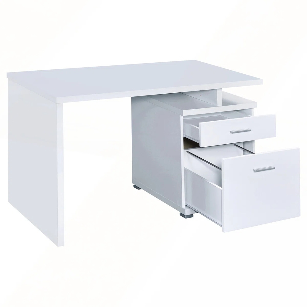 ESCRITORIO MODERNO RAYO BLANCO RYR MUEBLES - 2