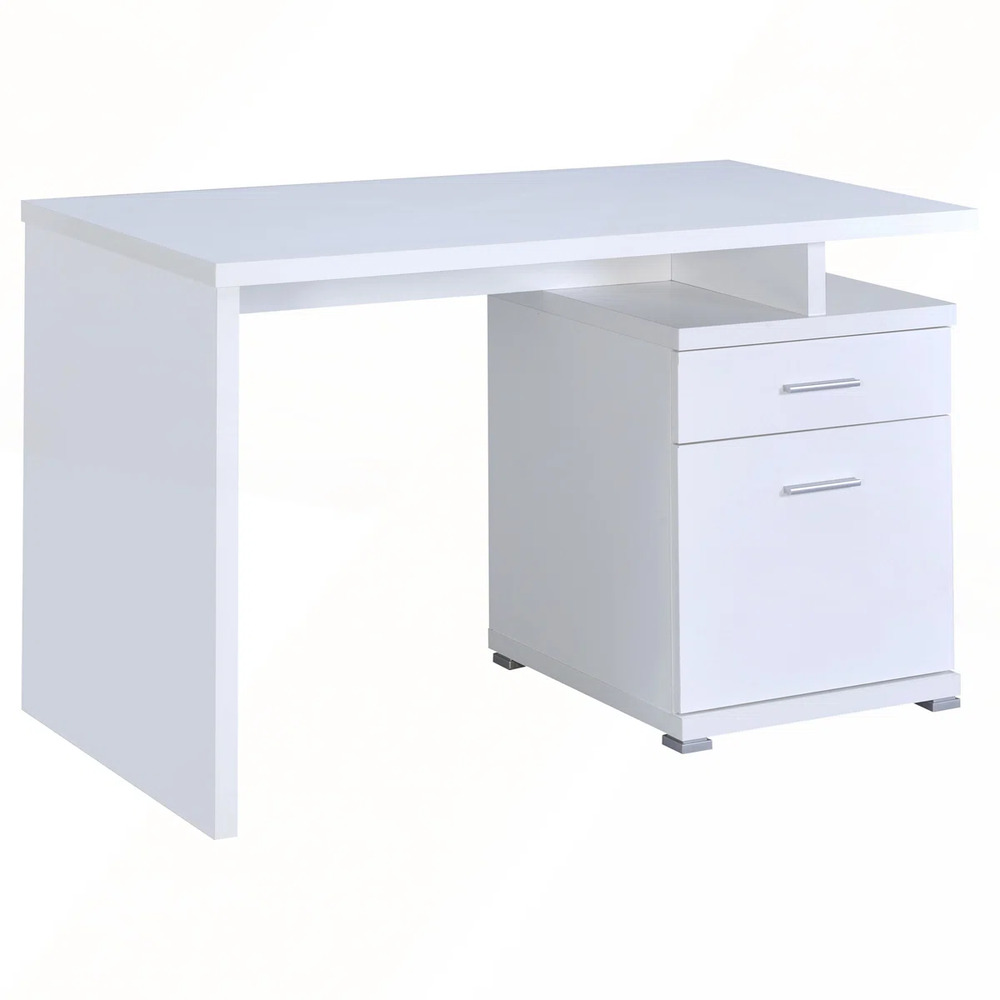 ESCRITORIO MODERNO RAYO BLANCO RYR MUEBLES - 4