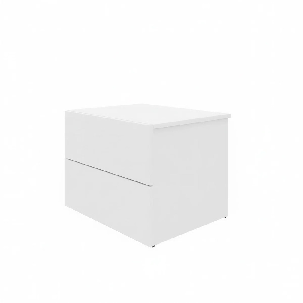 MESA DE NOCHE MODERNO ADAM BLANCO RYR MUEBLES - 3