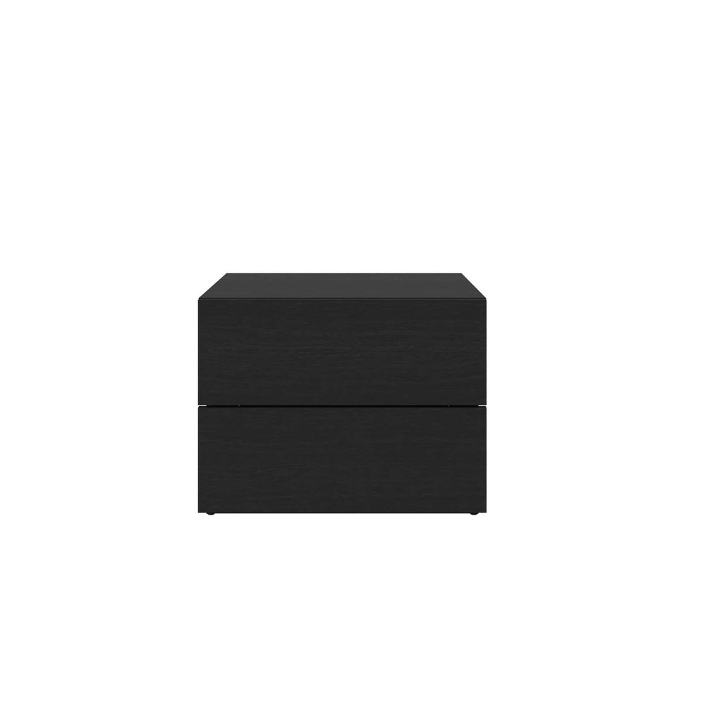 MESA DE NOCHE MODERNO ADAM NEGRO RYR MUEBLES - 3