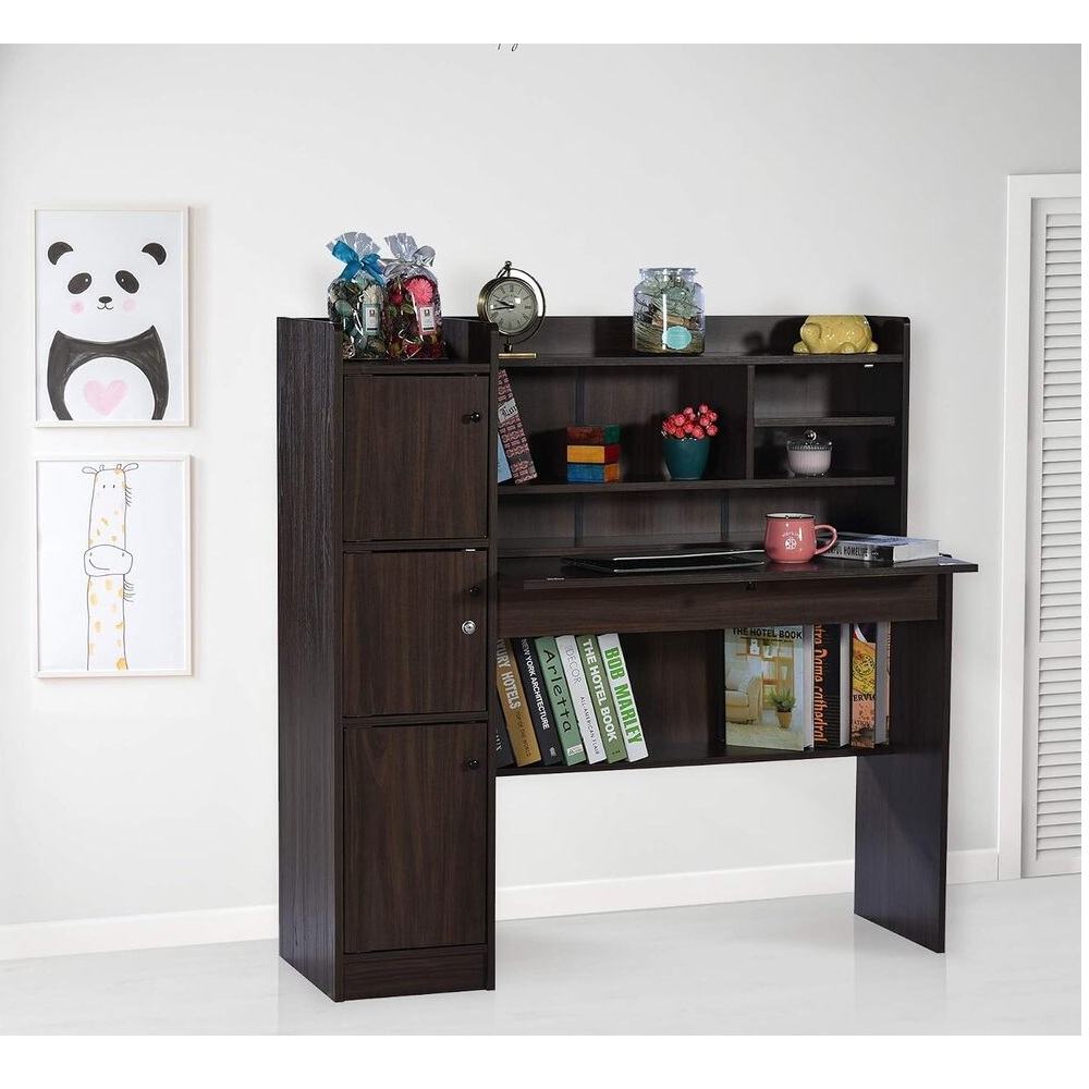 ESCRITORIO MODERNO JERRI WENGUE RYR MUEBLES - 1