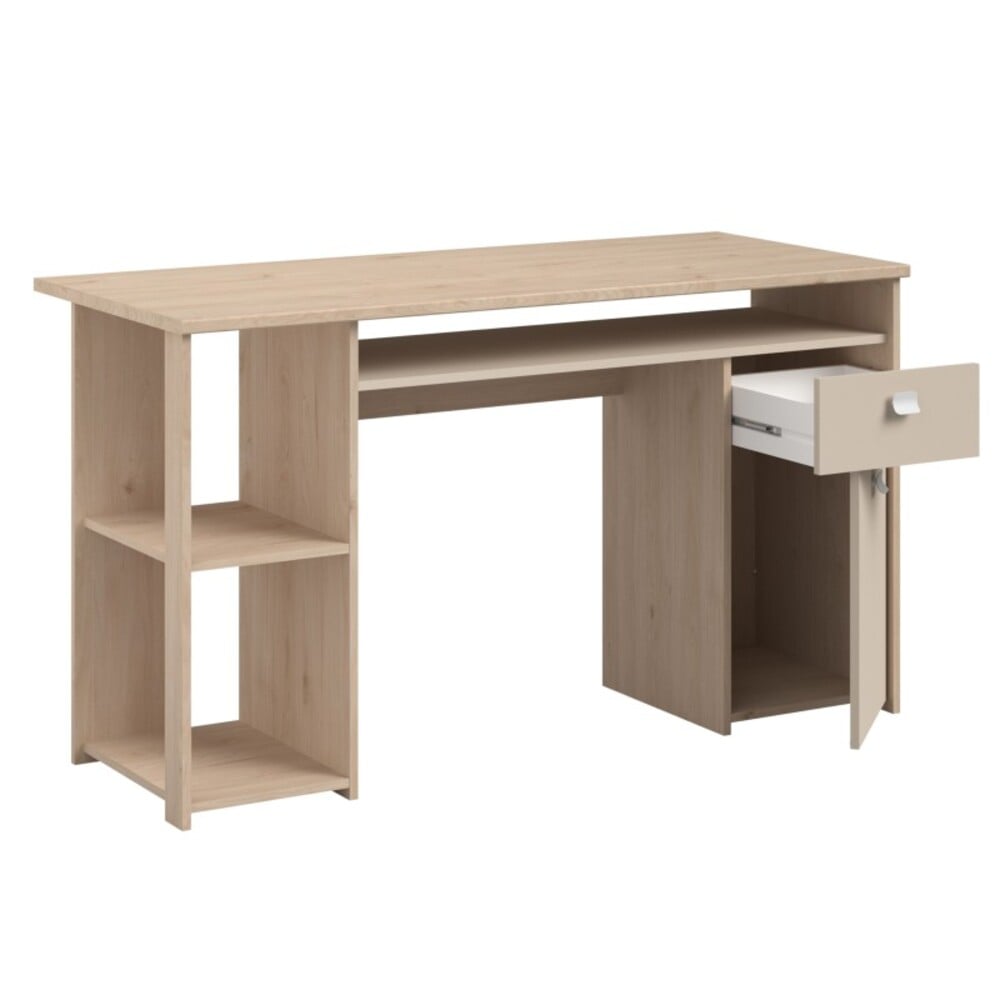 ESCRITORIO MODERNO ISA 138 CM DUNA Y CAPRI RYR MUEBLES - 3