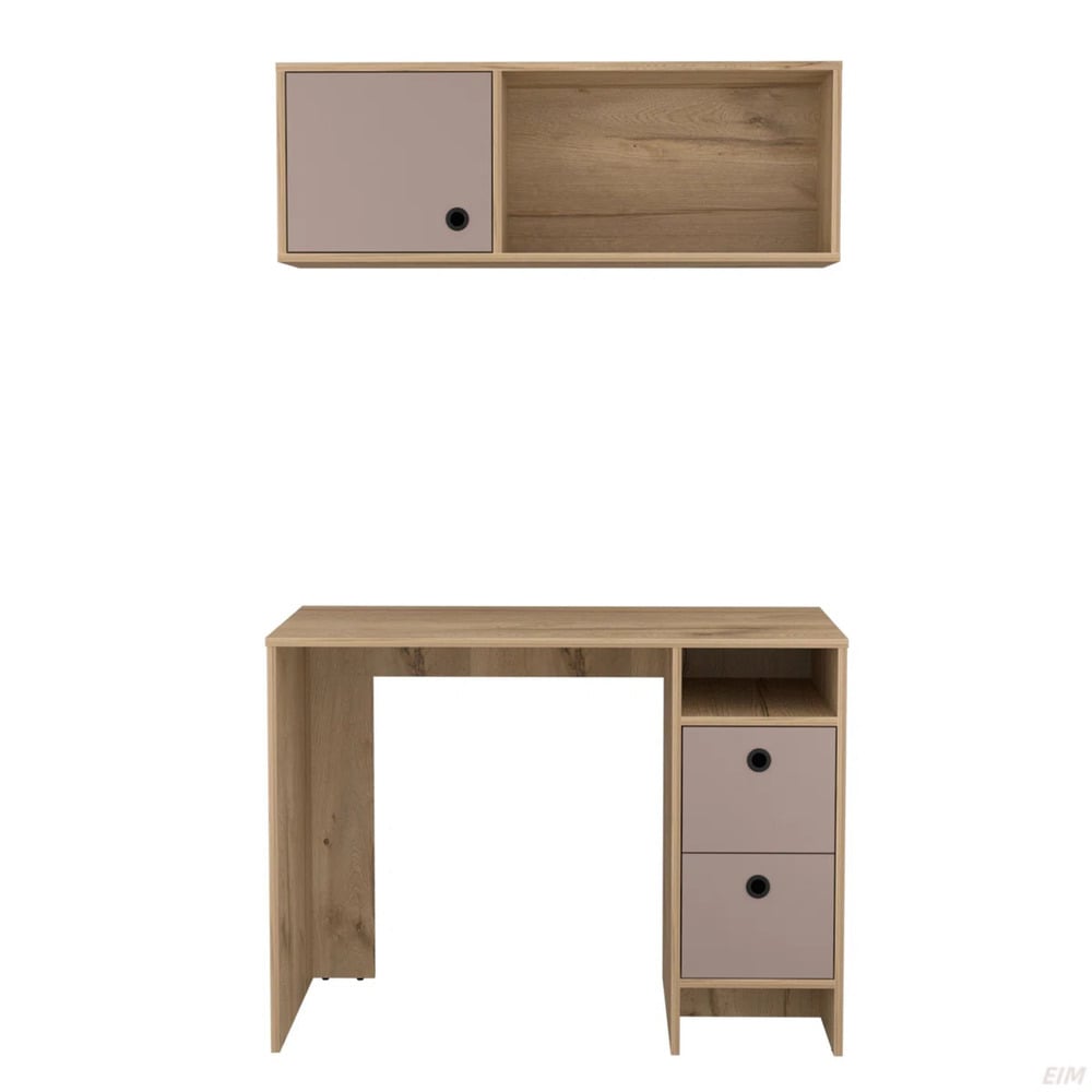 ESCRITORIO MODERNO FABIAN DUNA/GRIS RYR MUEBLES - 2