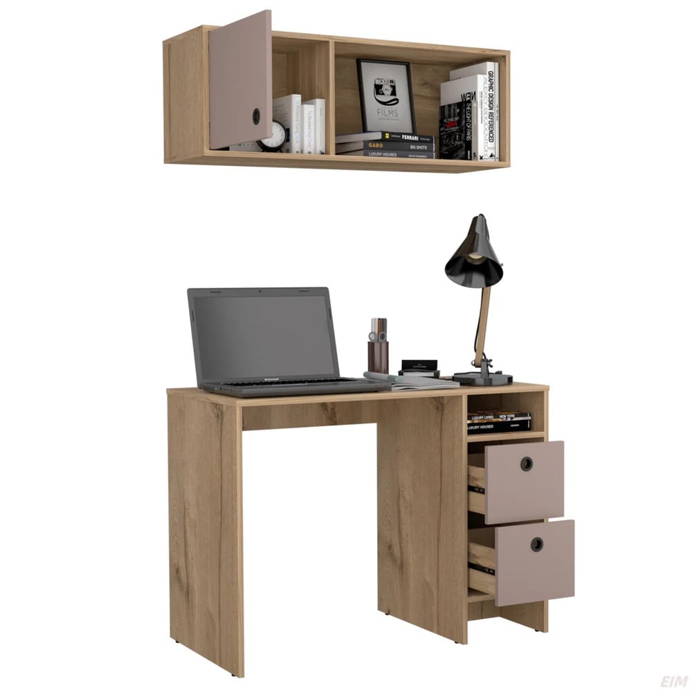 ESCRITORIO MODERNO FABIAN DUNA/GRIS RYR MUEBLES - 3