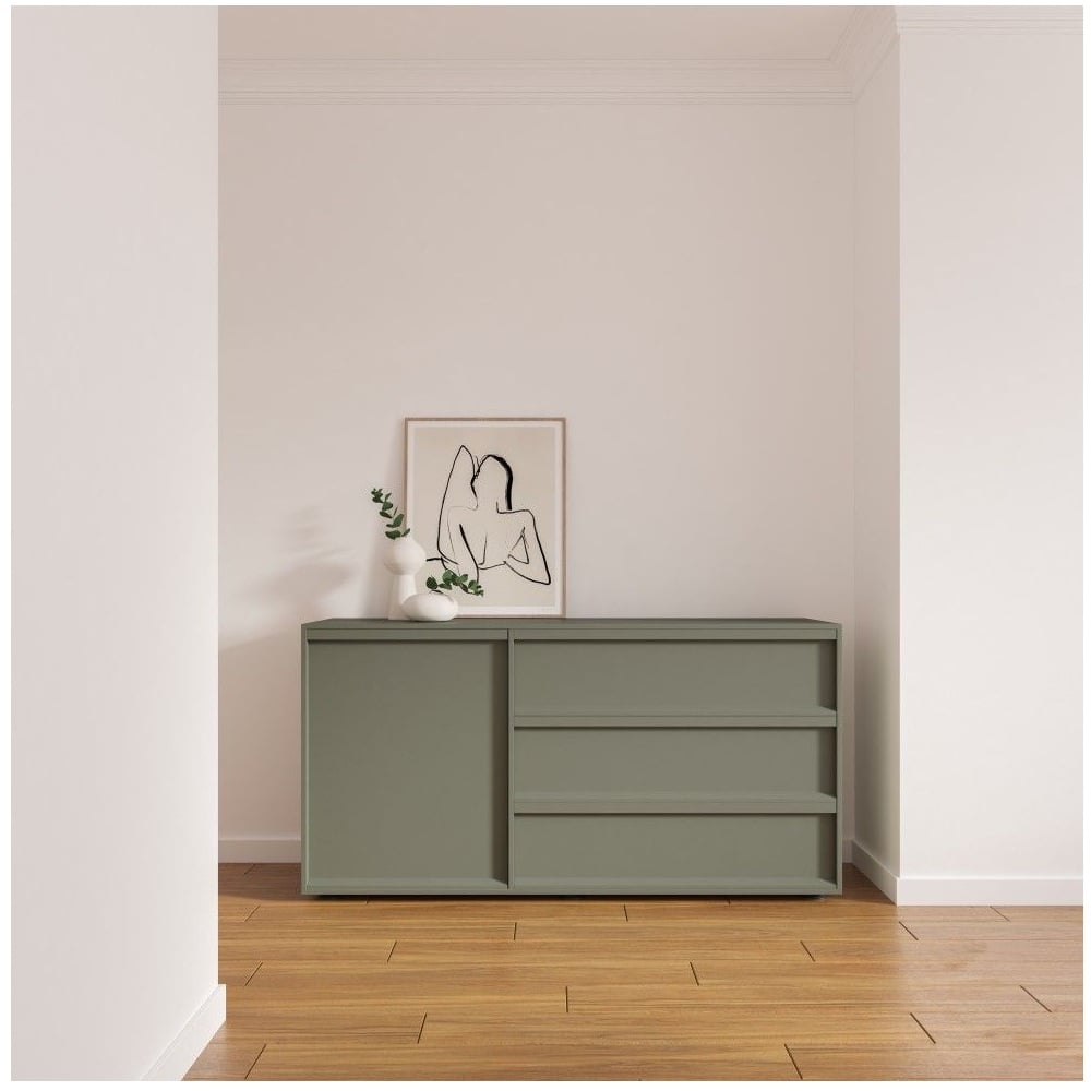 CÓMODA MINIMALISTA ROCUSSO AGAVE 130 CM RYR MUEBLES - 3