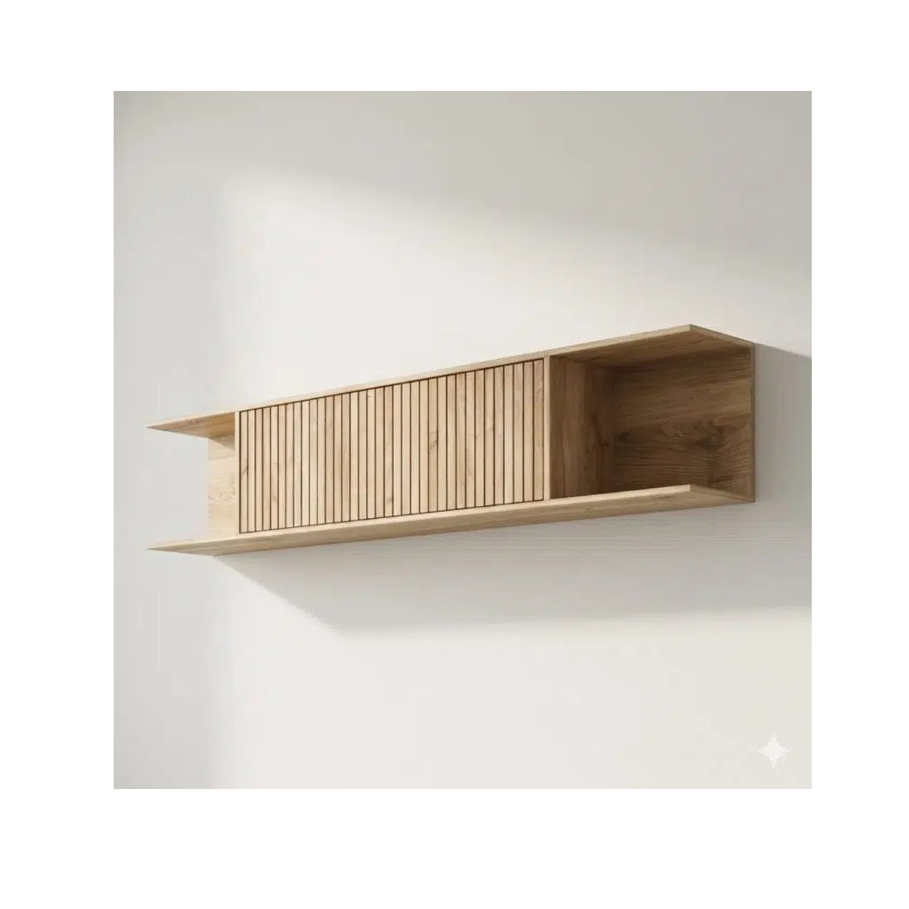 ESTANTE FLOTANTE RENI 1 PUERTA DUNA RYR MUEBLES - 3