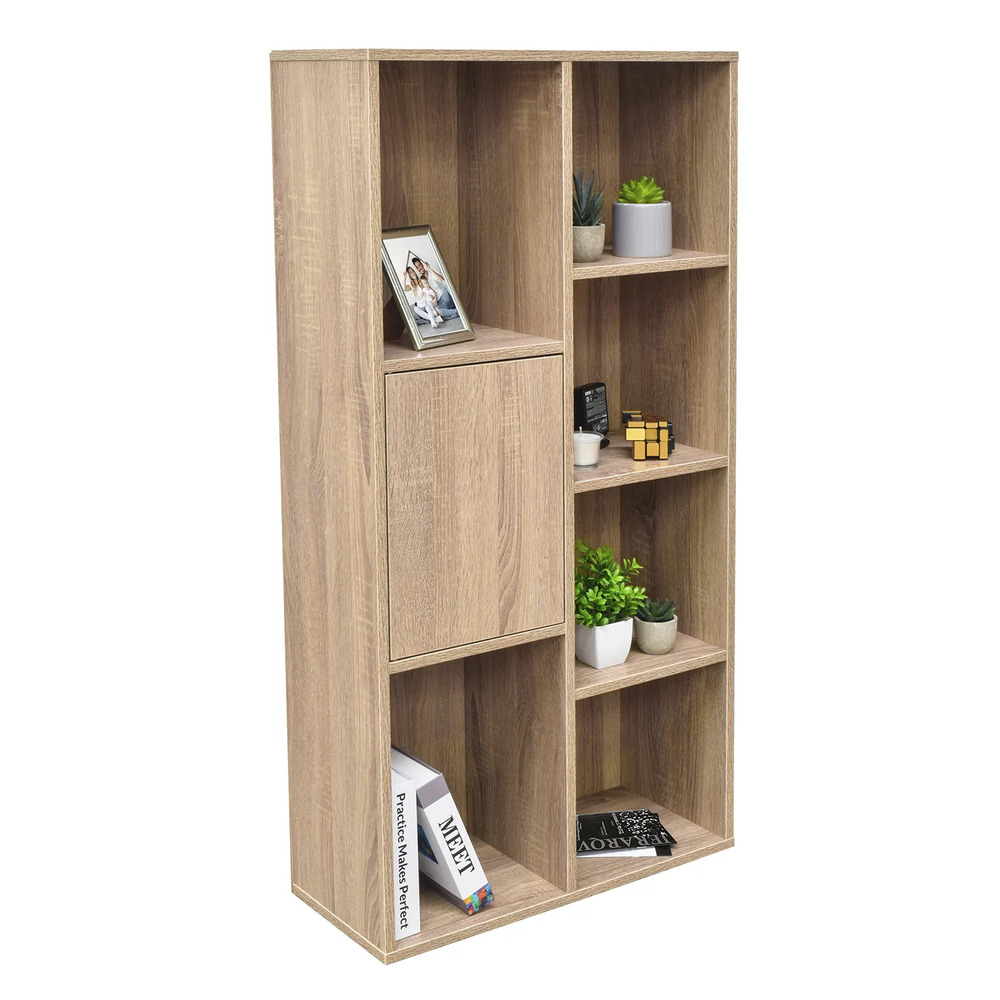 ESTANTE LIBRERO JOAQUIN 1 PUERTA ALTO 121 CM RYR MUEBLES - 2