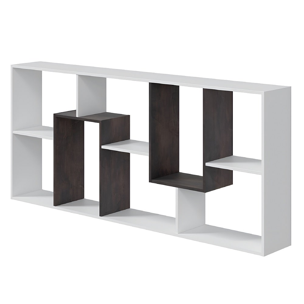ESTANTE LIBRERO ABIERTO FRANKI HORIZONTAL ALTO 80 CM RYR MUEBLES - 3