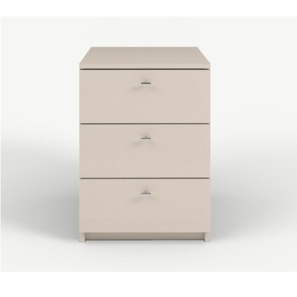 VELADOR MODERNO NEWYORKI 3 CAJONES CAPRI RYR MUEBLES - 1