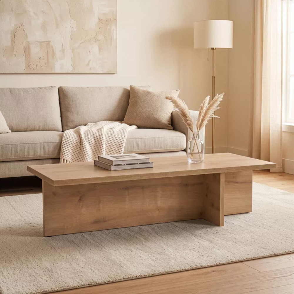 MESA DE CENTRO MODERNA HACHI DUNA RYR MUEBLES - 1