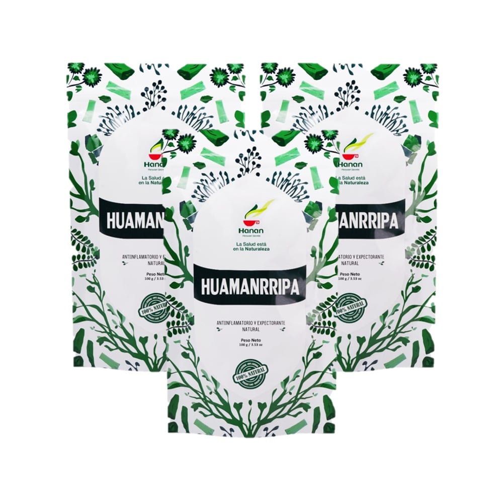 INFUSIÓN HANAN PERUVIAN SECRETS PACK 3 HUAMANRRIPA 100 G - 1