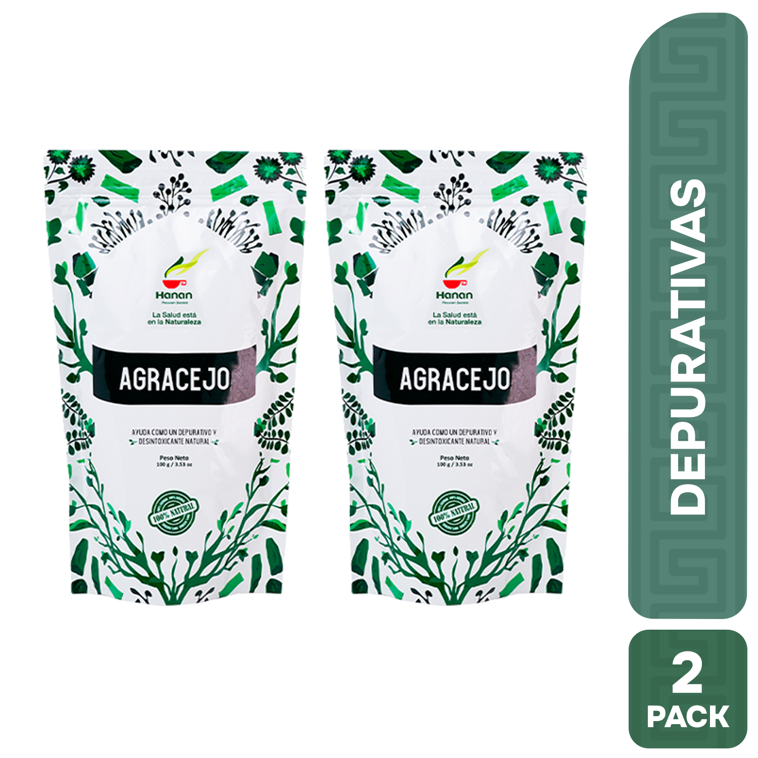 INFUSIÓN AGRACEJO HANAN 100 GR PACK X2 - 1