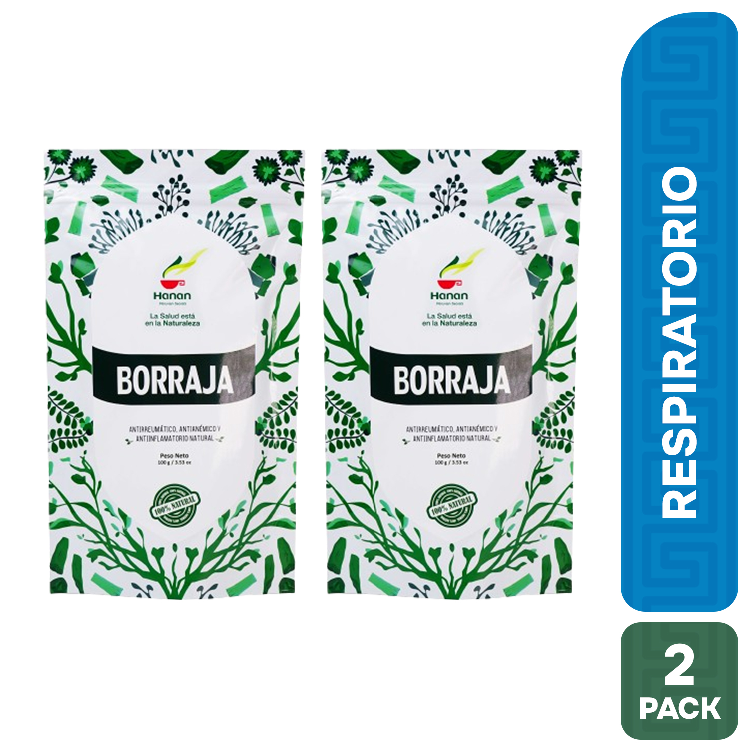 INFUSIÓN BORRAJA HANAN 100 GR PACK X2 - 1