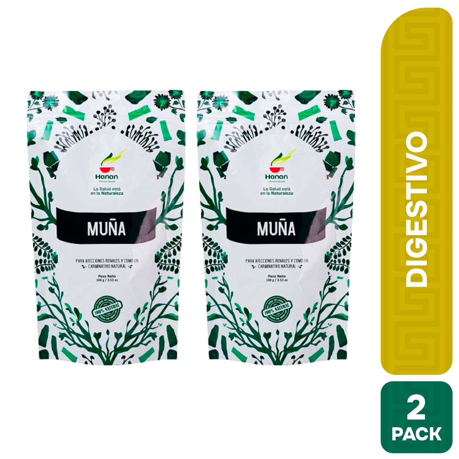 INFUSIÓN MUÑA HANAN 100 GR PACK X2 - 1
