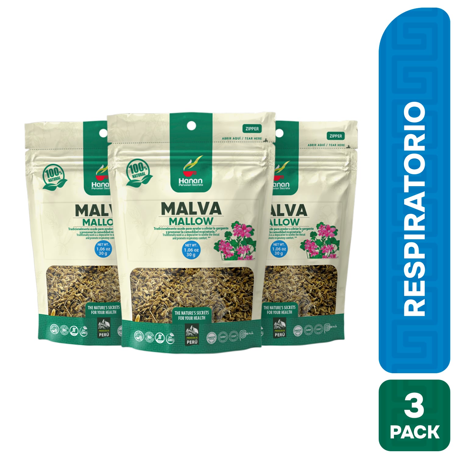 INFUSIÓN MALVA HANAN TRIPACK 30 GR - 1