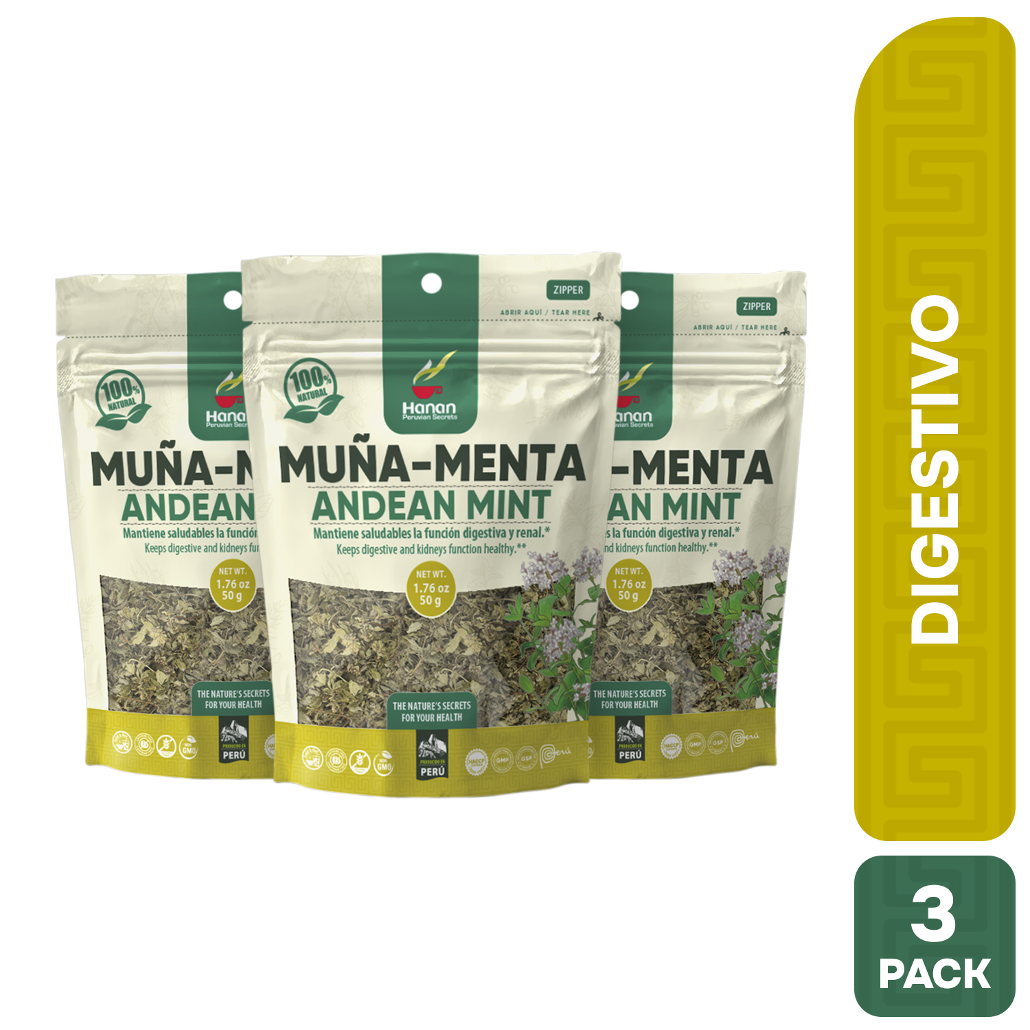 INFUSIÓN MUÑA HANAN TRIPACK 50 GR - 1