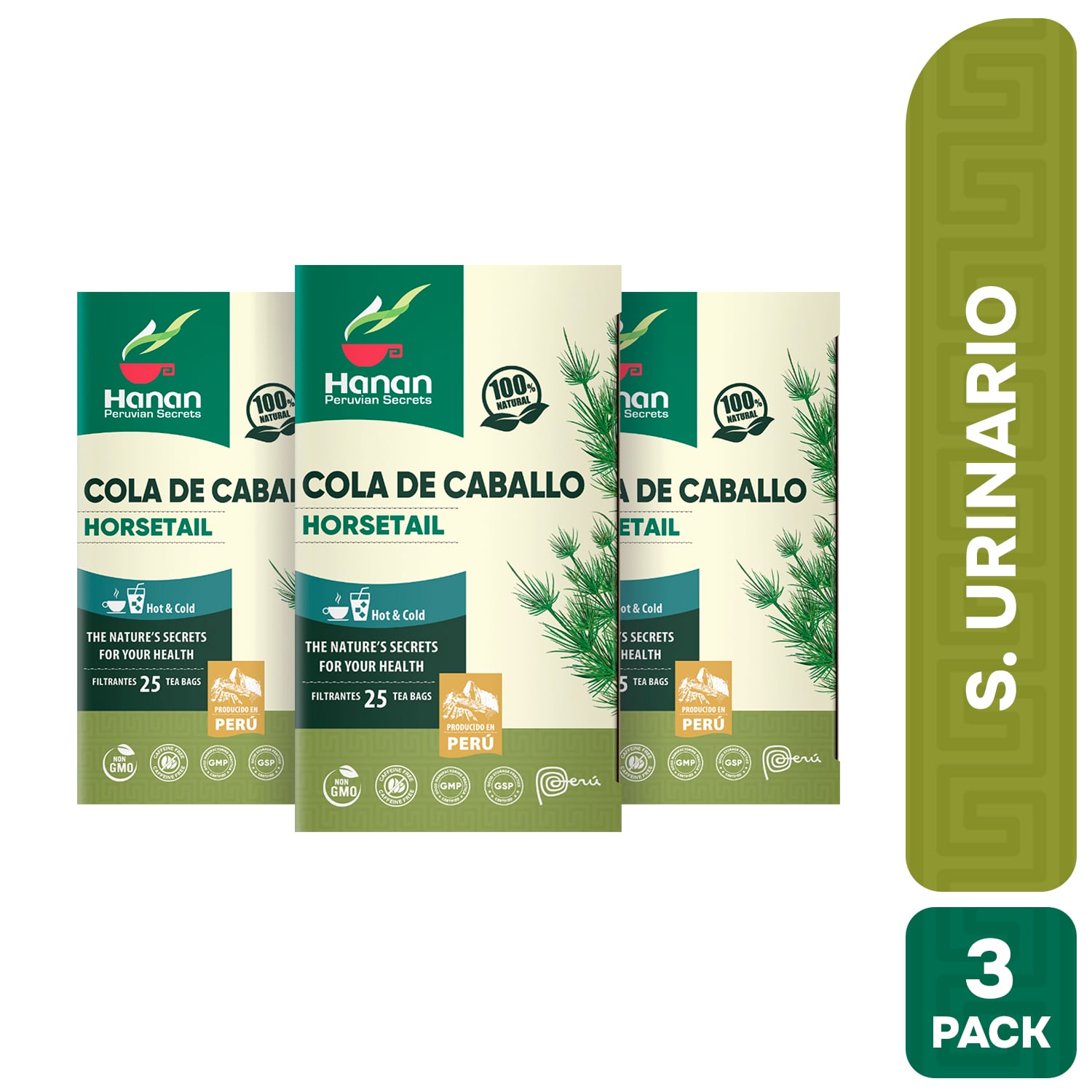 FILTRANTE COLA DE CABALLO HANAN TRIPACK 25 UND - 1