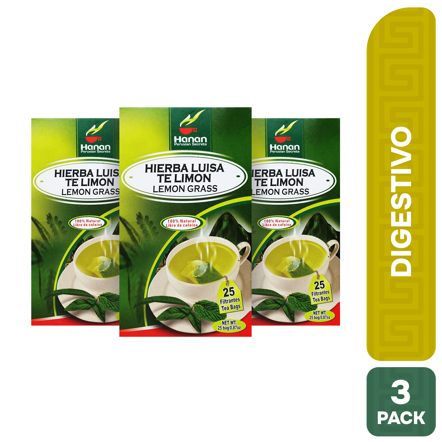 FILTRANTE HIERBA LUISA HANAN TRIPACK 25 UND - 1