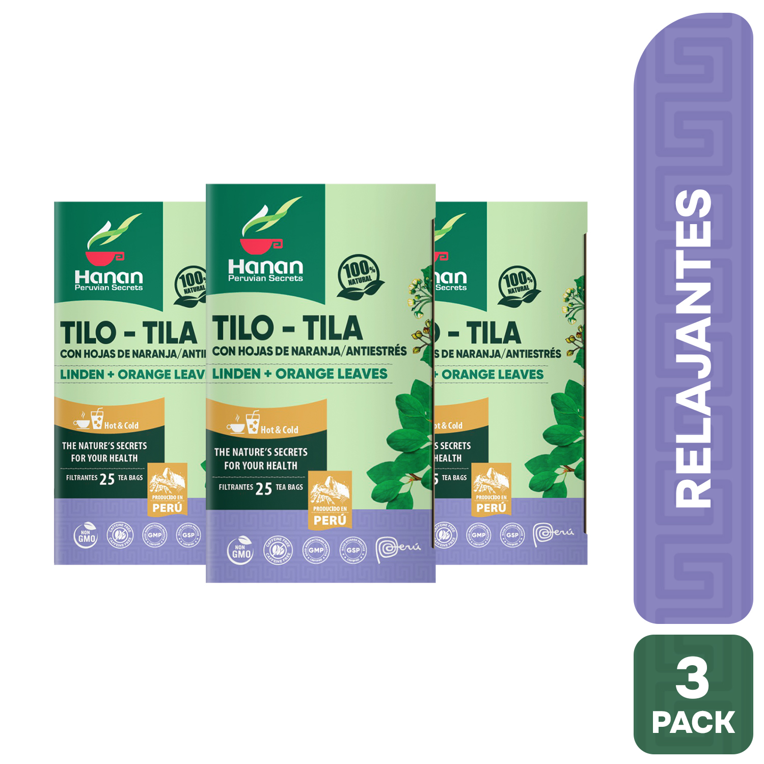 FILTRANTE TILO CON NARANJA HANAN TRIPACK 25 UND - 1