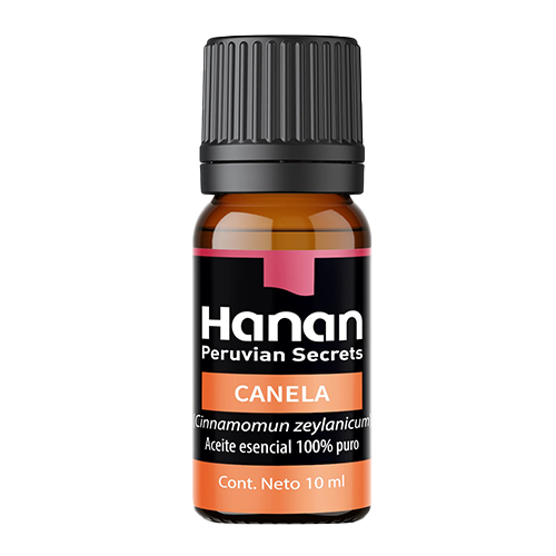 ACEITE ESENCIAL DE CANELA HANAN FRASCO 10 ML - 1