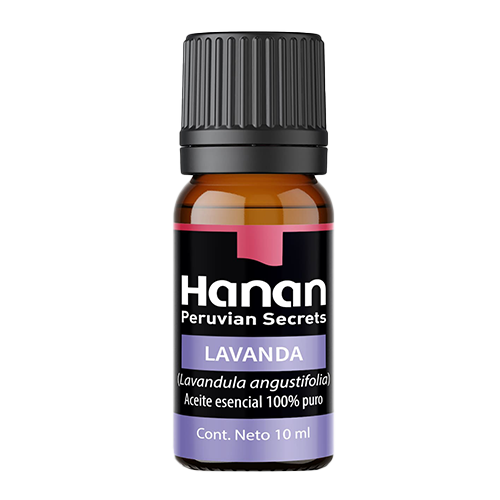 ACEITE ESENCIAL DE LAVANDA HANAN FRASCO 10 ML - 1