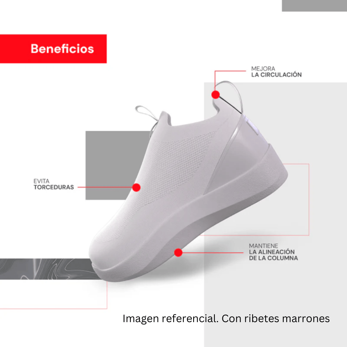 QUALITY PRODUCTS ZAPATILLA ERGONÓMICOS UNISEX CONFORT STEP COLORES - 3