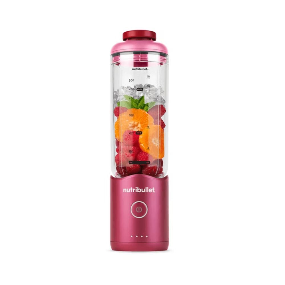 EXTRACTOR DE NUTRIENTES PORTÁTIL NUTRIBULLET FLEX 650 ML FUCSIA - 1