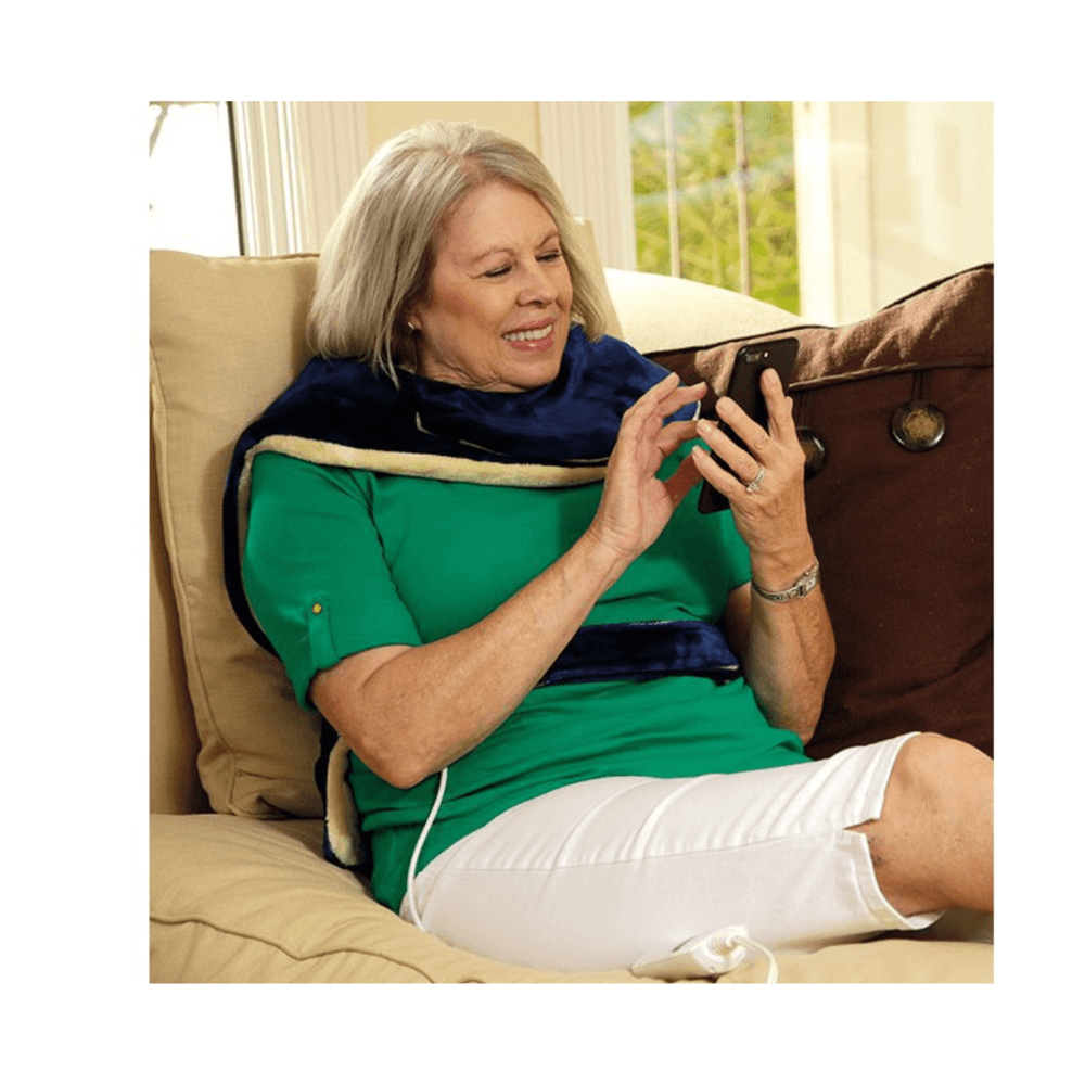 MASAJEADOR DE ESPALDA CON CALOR BACKNETIX WRAP - 3