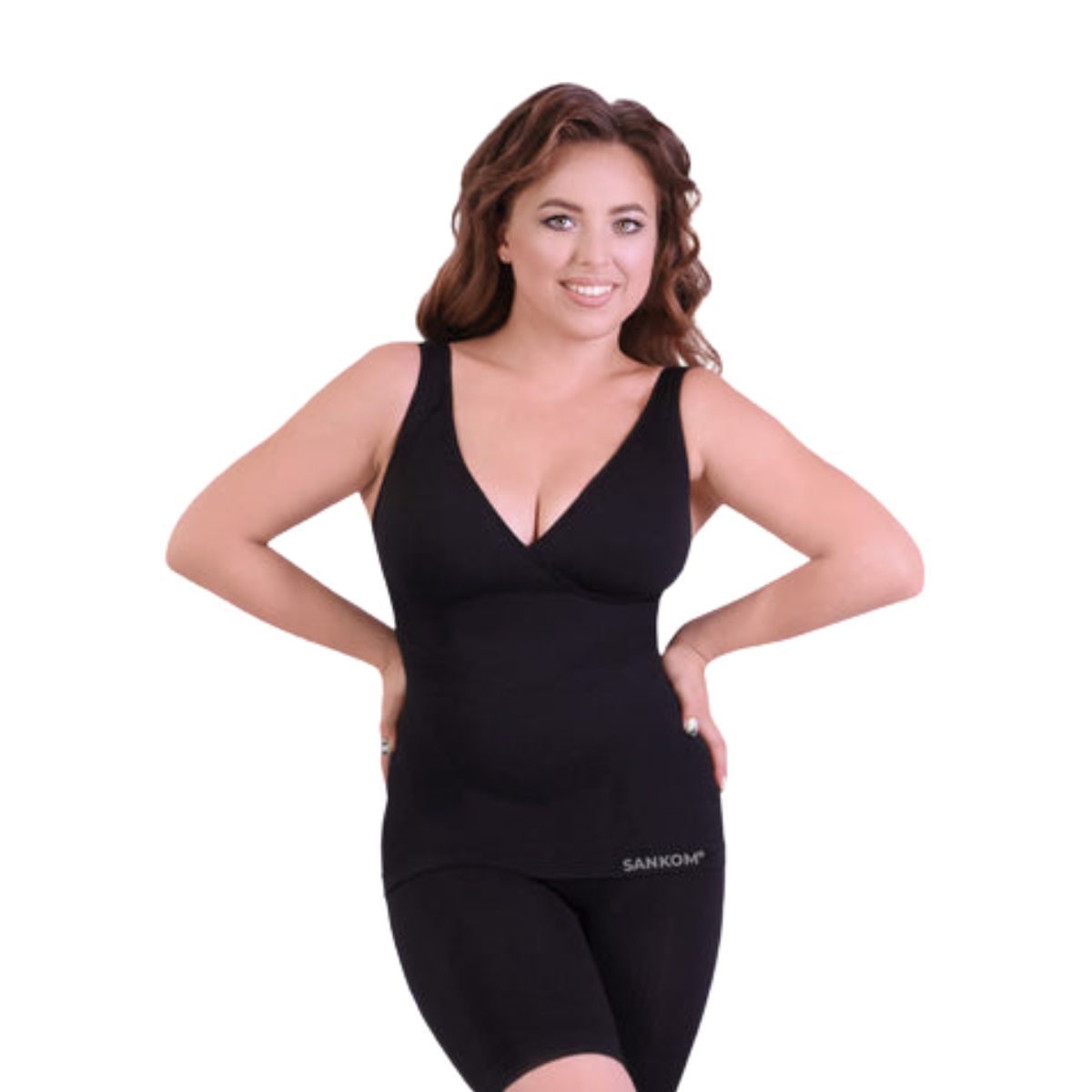 BRASIER CORRECTOR DE POSTURA SANKOM CLÁSICO CON CAMISETA COLORES - 3