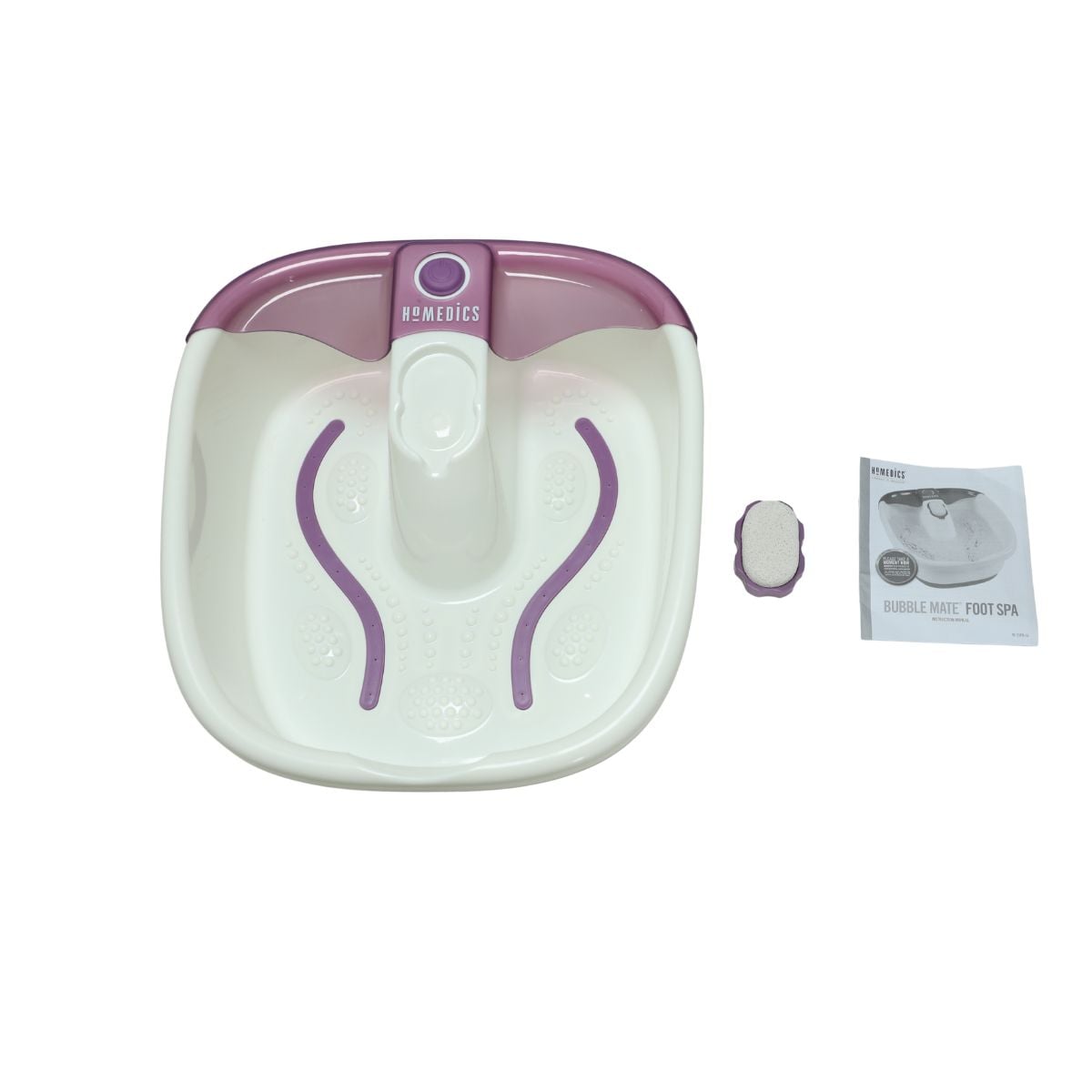 MASAJEADOR SPA RELAX PARA PIES CON PIEDRA PÓMEZ HOMEDICS - 3