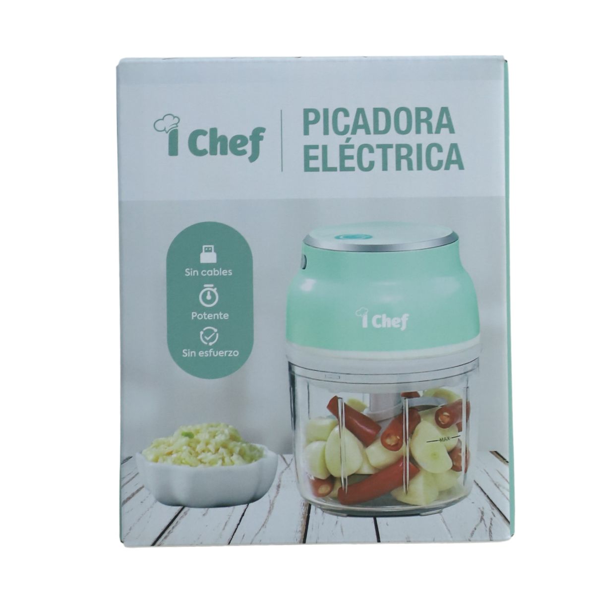 PICADOR RECARGABLE I CHEF MDS2 VERDE - 5
