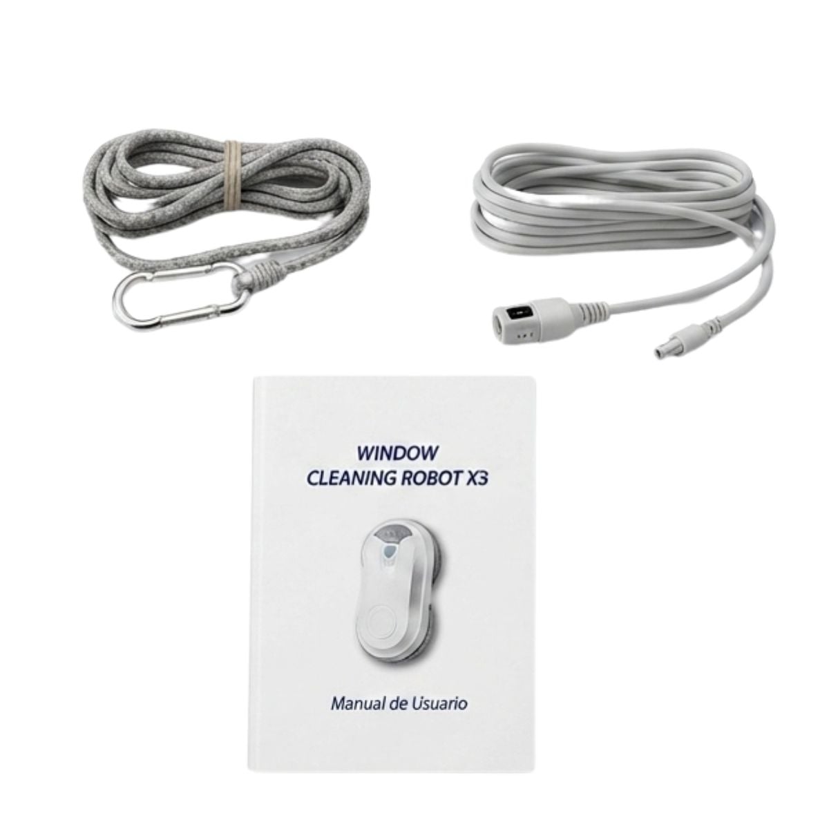 ROBOT LIMPIAVIDRIOS X3 INTELIGENTE BLANCO - 4