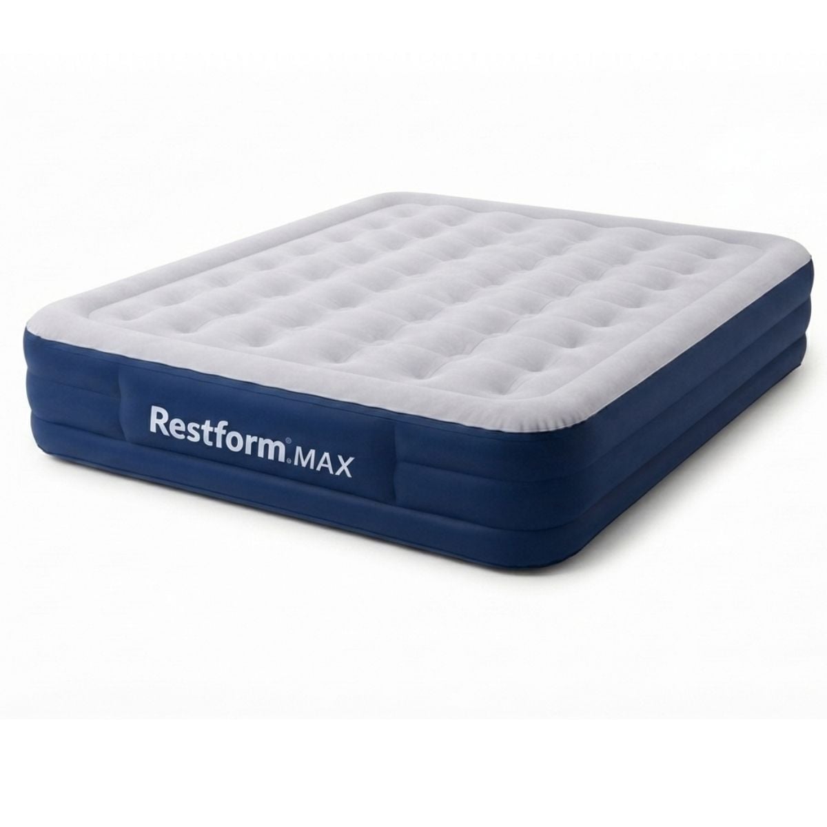 CAMA INFLABLE RESTFORM MAX QUEEN SIZE 3 EN 1 AZUL - 5