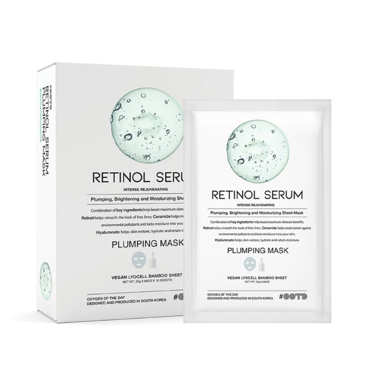 MASCARILLA FACIAL OOTD SERUM RETINOL 25GR - 3