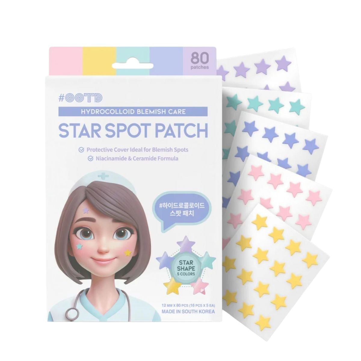 PARCHES PARA GRANITOS OOTD STAR SPOT 80 UNIDADES - 1