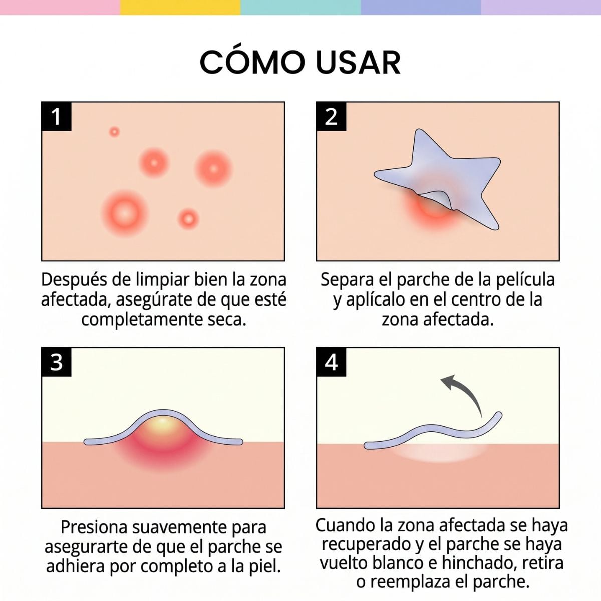 PARCHES PARA GRANITOS OOTD STAR SPOT 80 UNIDADES - 3
