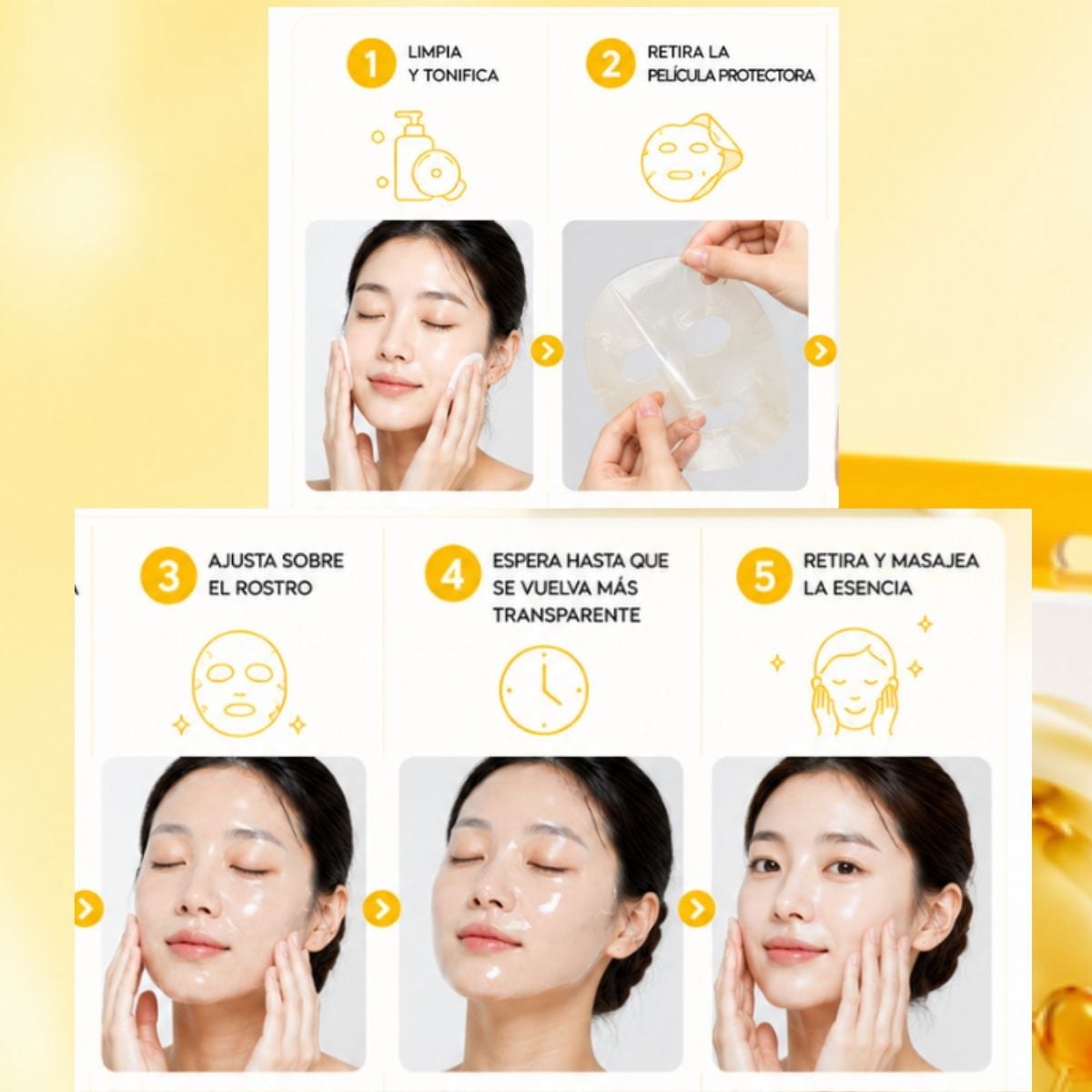 MASCARILLA VITAMINA C OOTD BRIGHTENING HYDROGEL 30GR - 2