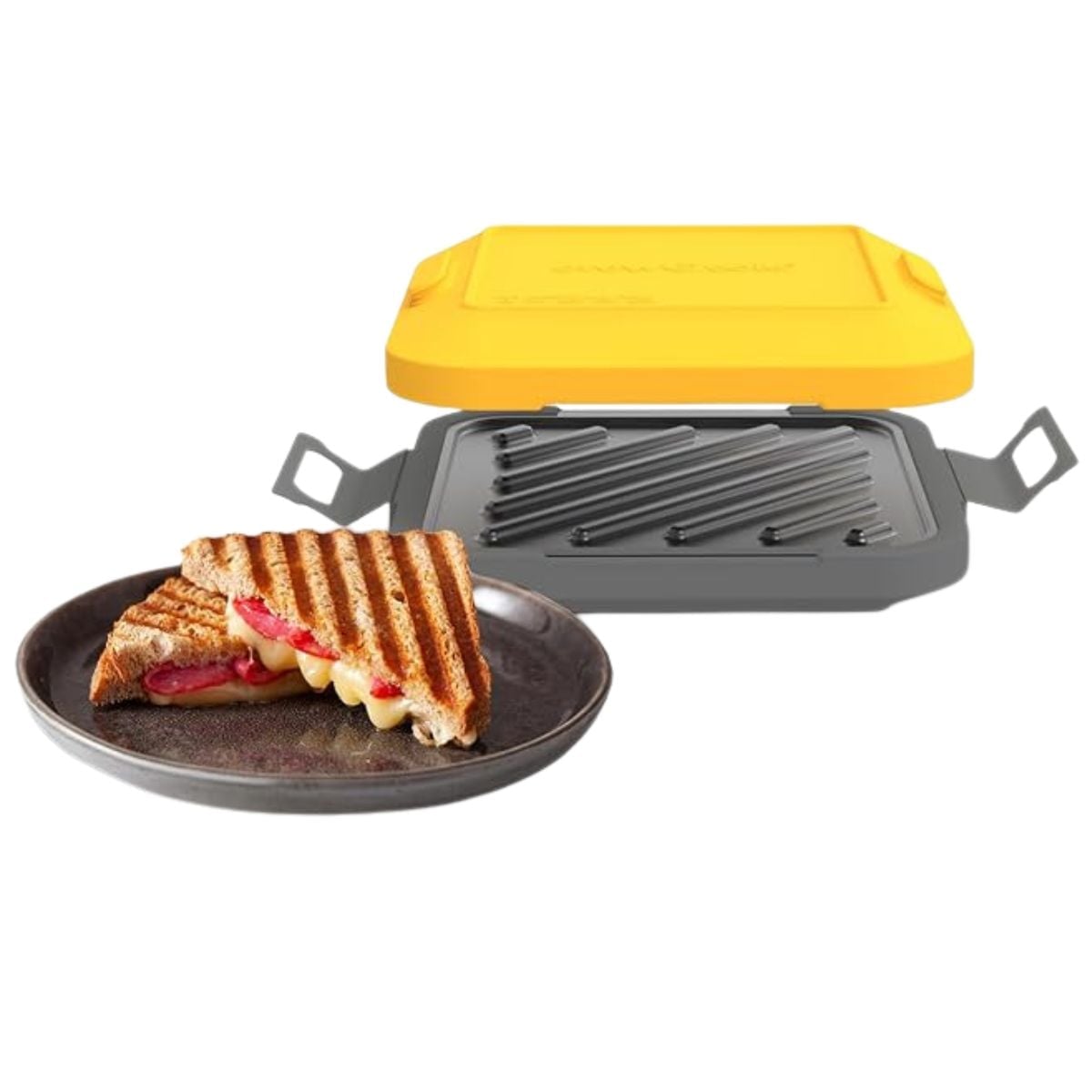 TOSTADORA DE MICROONDAS CLEVER MICRO TOASTIE GRIS - 1