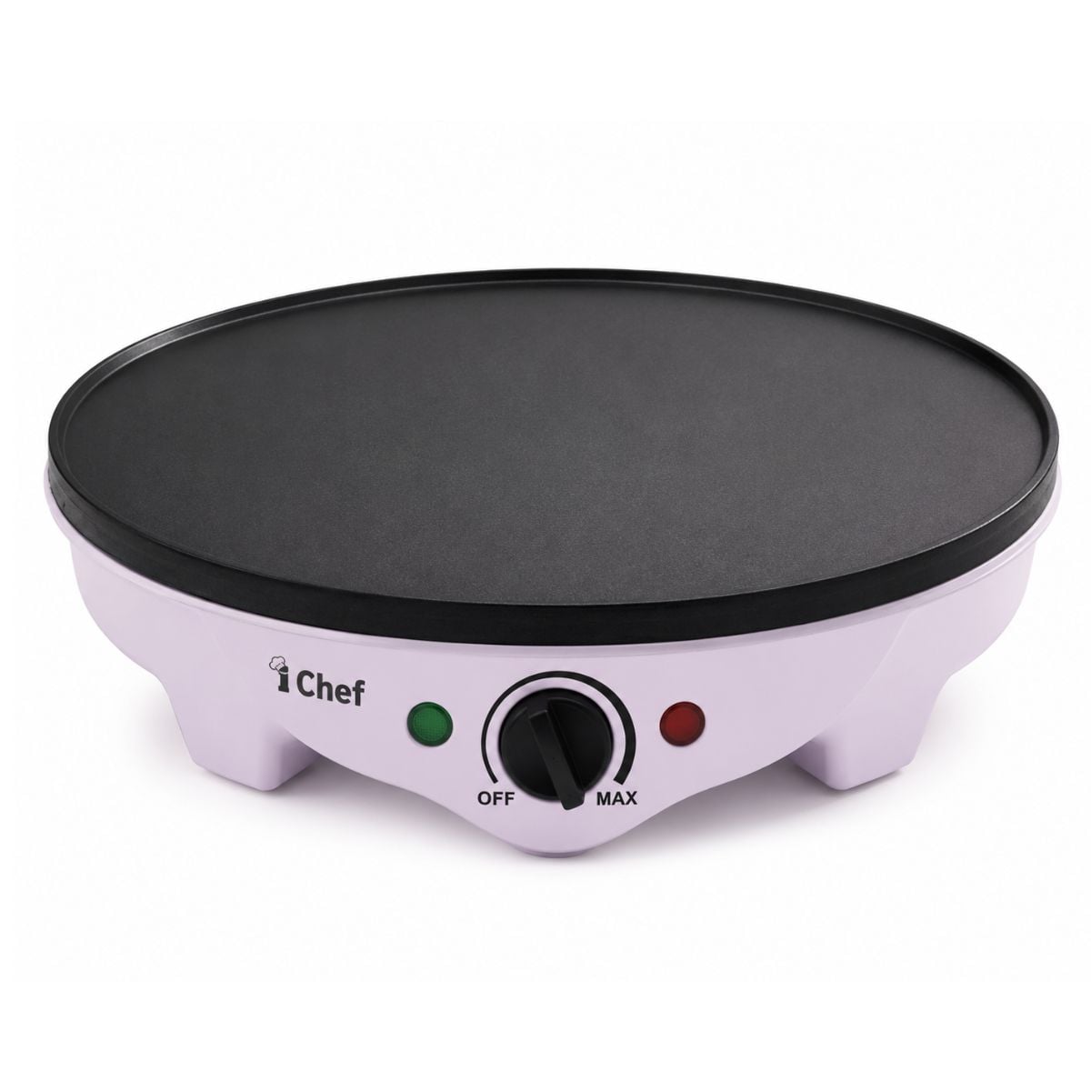 MÁQUINA CREPERA I CHEF 30CM ROSADO - 2