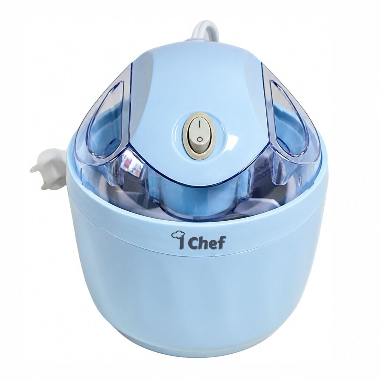 MÁQUINA DE HELADO I CHEF PORTÁTIL 200ML CELESTE - 3