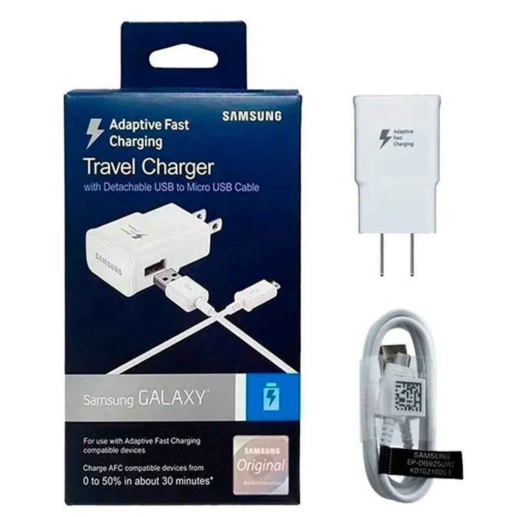 CARGADOR SAMSUNG MICRO-USB- V8 CARGA RÁPIDA - 2