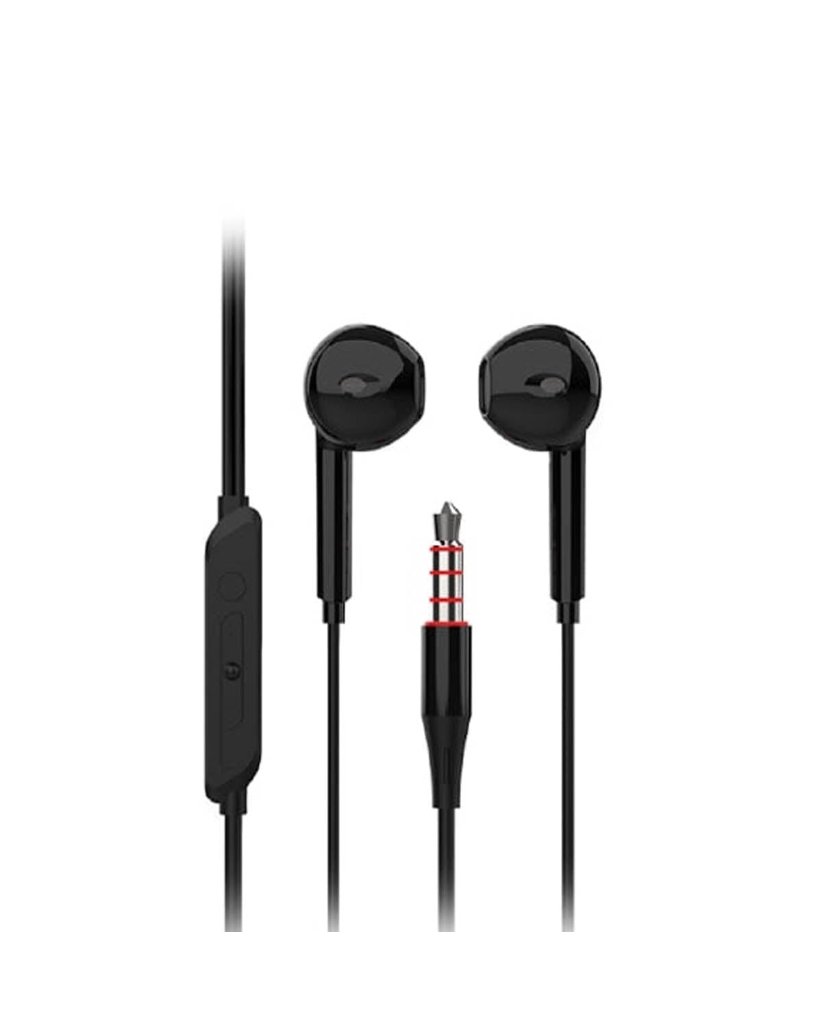 AUDÍFONOS LENOVO IN-EAR H104 3.5MM ORIGINAL NEGRO - 1