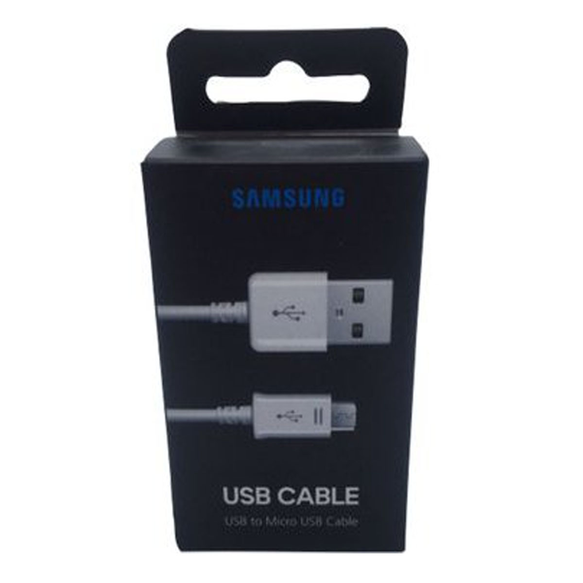 CABLE TIPO V8 SAMSUNG J1 J2 J3 J5 J7 ORIGINAL BLANCO - 1