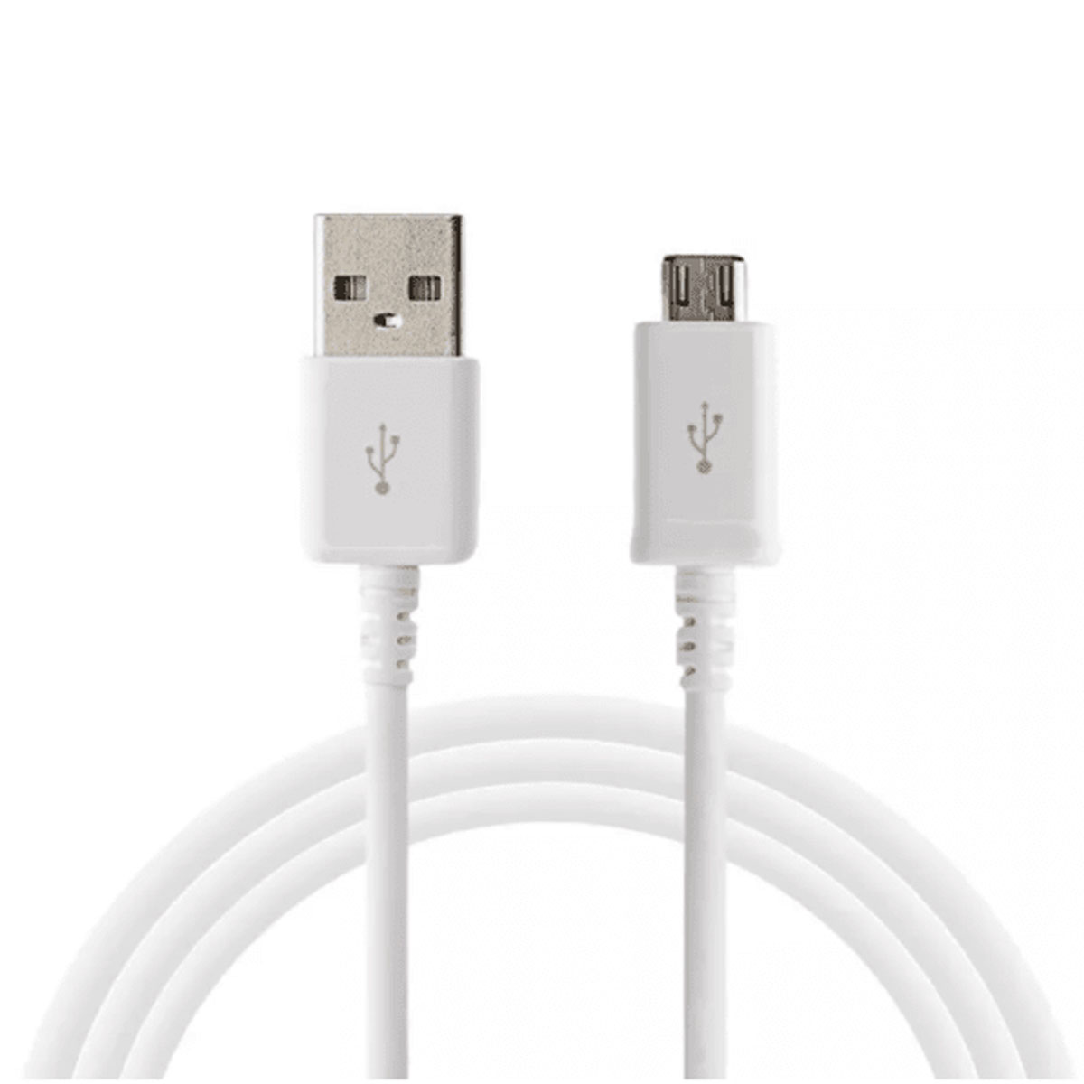 CABLE TIPO V8 SAMSUNG J1 J2 J3 J5 J7 ORIGINAL BLANCO - 2
