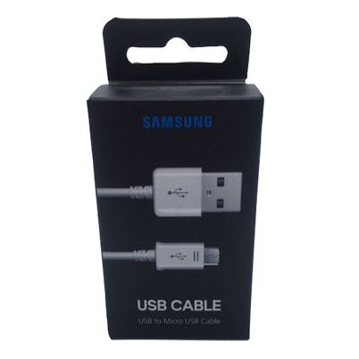 CABLE TIPO V8 SAMSUNG J1 J2 J3 J5 J7 ORIGINAL BLANCO - 1