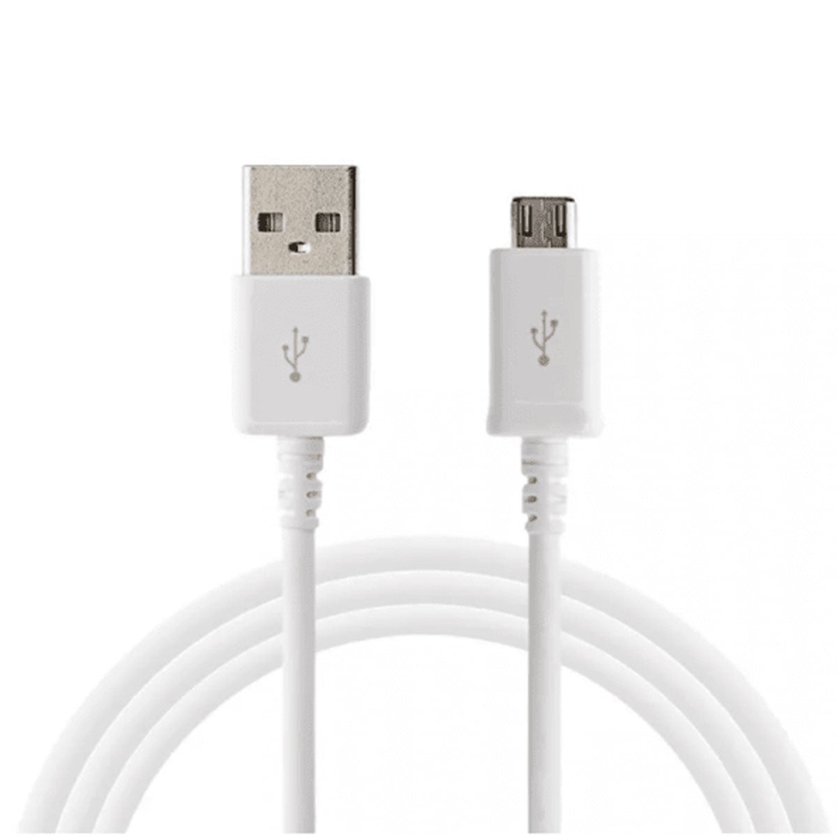 CABLE TIPO V8 SAMSUNG J1 J2 J3 J5 J7 ORIGINAL BLANCO - 2